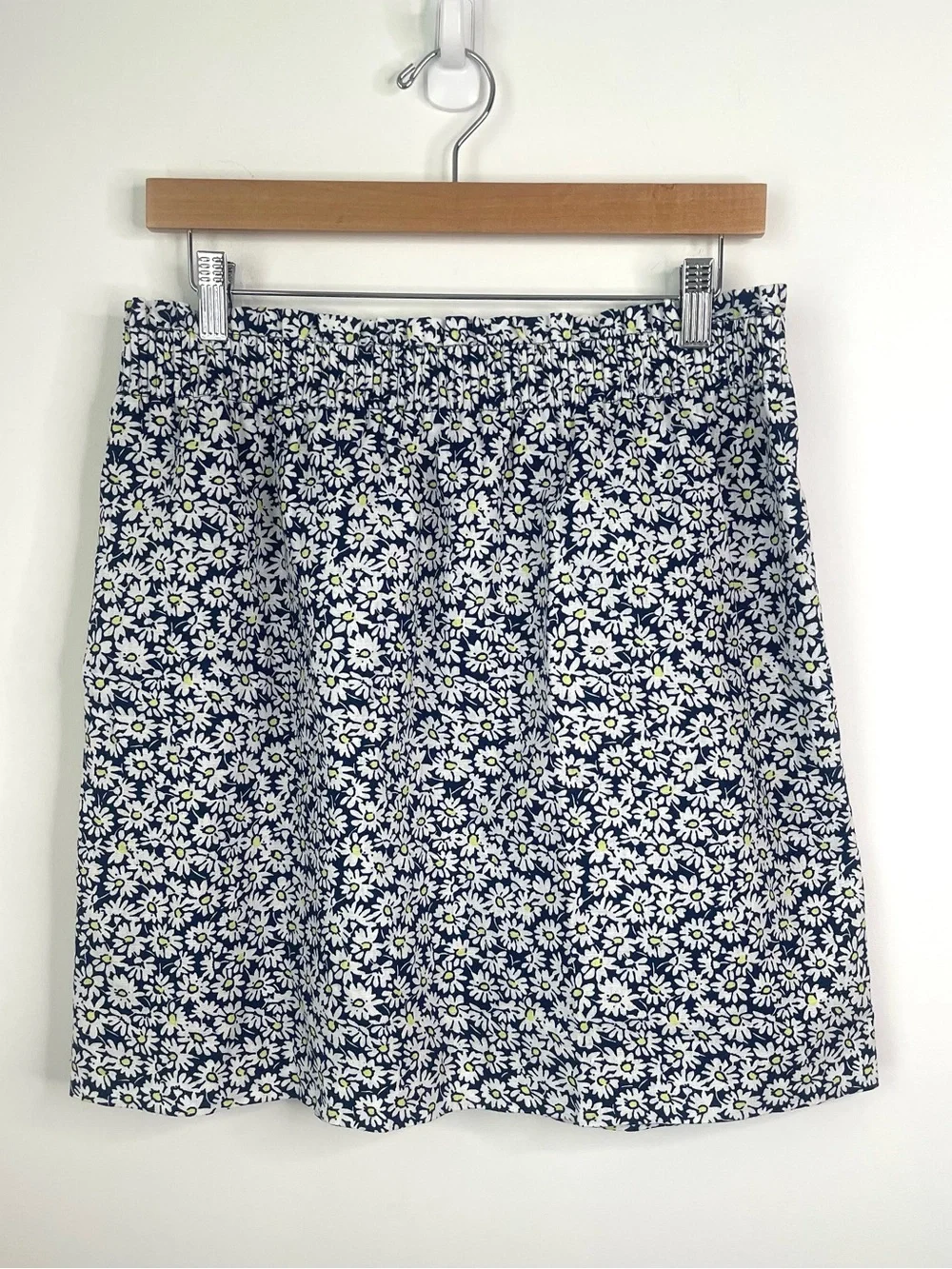 NWT J. Crew Daisy rushed waistband skirt size 10